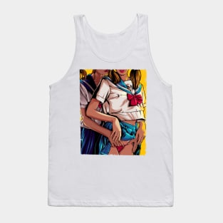 Japanese Schoolgirl Crush Tank Top